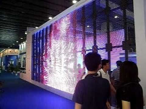 中国 保証2年ののライト級選手の超薄く透明な導かれたビデオ壁 サプライヤー