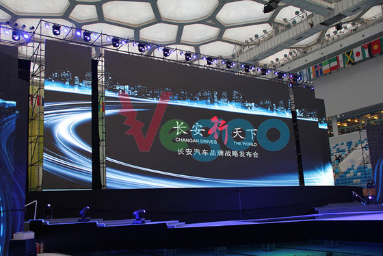 中国 HD LED表示を広告する高い定義はP2.976 250mm×250mmを選別します サプライヤー