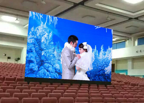 中国 結婚披露宴LEDの壁スクリーン表示屋内/移動可能な16x9 LEDの壁 サプライヤー