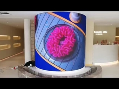 セルフインスペクション 柔軟なLEDスクリーンP4 室内フルカラーLEDディスプレイP4