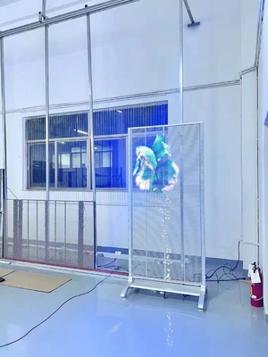 展示会ホールや展示会用のP5.2の透明なLEDディスプレイパネル