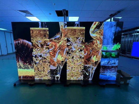 P1.86 COB LEDポスターディスプレイ 室内フルカラーLEDディスプレイ 3000CD/m2