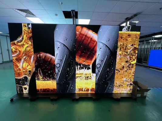 P1.86 COB LEDポスターディスプレイ 室内フルカラーLEDディスプレイ 3000CD/m2