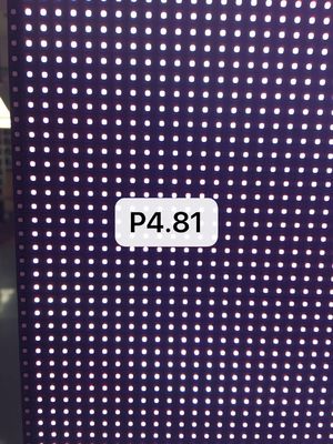 屋外のビデオ壁パネルの広告、P4.81 LEDの隔板1100cd/㎡の明るさ