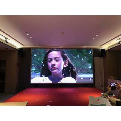 良質のLED表示P2.5屋内TVのsdudio SMDのフル カラーの壁のvediosモジュール320x160mmアルミニウム キャビネット480x480mm