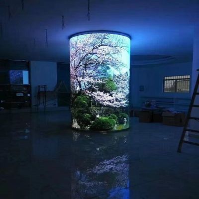 カスタマイズされた導かれた表示画面、ピクセル ピッチ2.5mmのシリンダー、triangel、