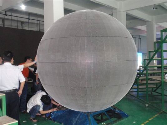 球によって導かれる表示地球スクリーン ピクセル ピッチ4つのMmの直径3つのMの継ぎ目が無い接続