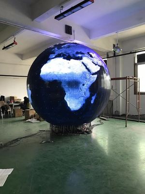 球によって導かれる表示地球スクリーン ピクセル ピッチ4つのMmの直径3つのMの継ぎ目が無い接続