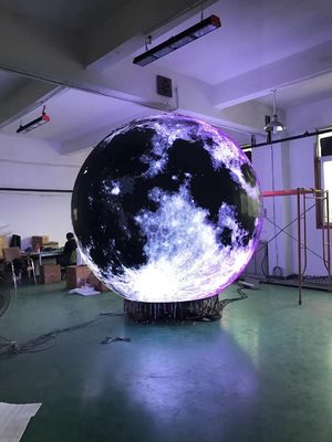 球によって導かれる表示地球スクリーン ピクセル ピッチ4つのMmの直径3つのMの継ぎ目が無い接続