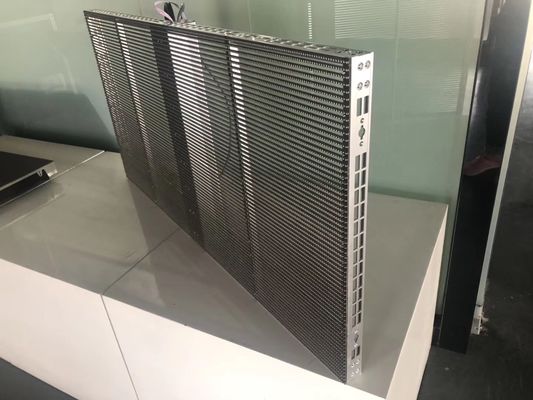 P3.91-7.8透明な導かれたショーケースの細く軽く適用範囲が広い設置キャビネット500*1000mm