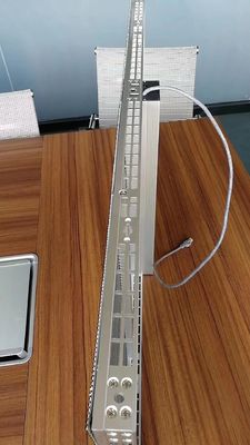 P3.91-7.8透明な導かれたショーケースの細く軽く適用範囲が広い設置キャビネット500*1000mm