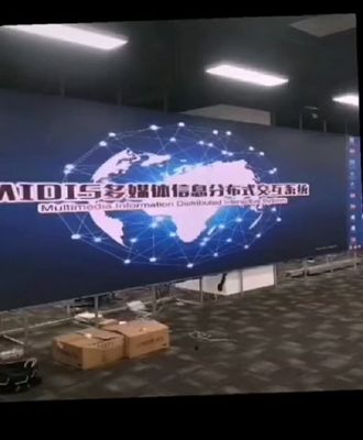 ピクセル ピッチは屋内フル カラーのLED表示アルミニウム キャビネット1.25 Mmのダイ カストの400 x 300のmmのライト級選手