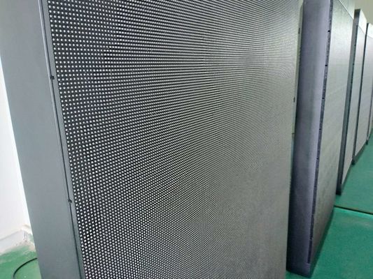 導かれた広告板屋外P5モジュールのSize160x160mmによってカスタマイズされる鉄の赤い灰色の黒いキャビネット