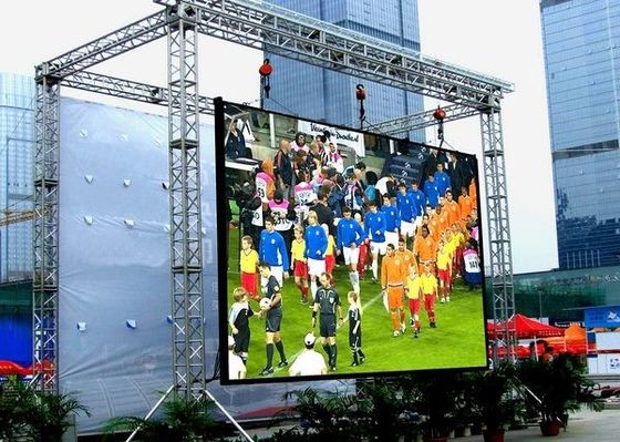 P4.81レンタル屋外SMDのビデオ フル カラーは高い定義および高い明るさの導かれた表示画面を防水します