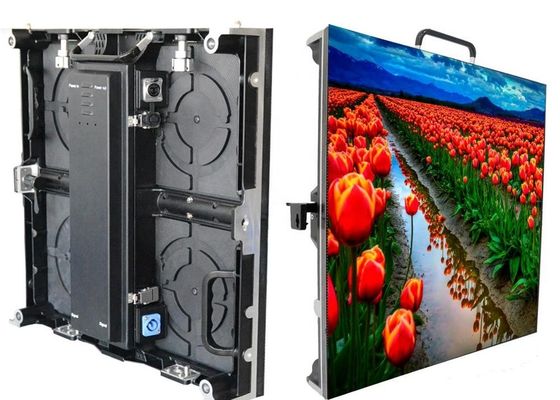 最高はリフレッシュ レートP3.91 P4.81レンタルLED表示屋外の屋内段階の背景幕のLED表示スクリーンの壁を