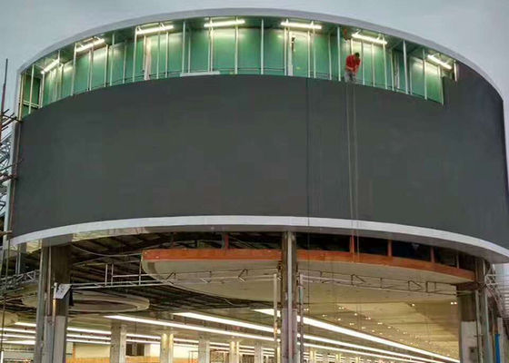 高い明るさP10は7500cd/㎡屋外のフル カラーのLED表示を浸す