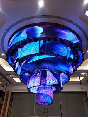 屋内適用範囲が広いP2.5 mm LED表示ビデオ壁はサイズの自由な様式の創造的な表示をカスタマイズしました