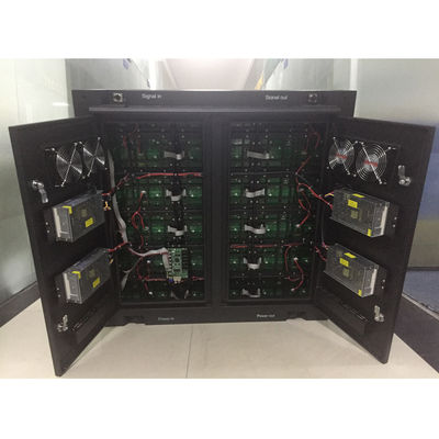 防水修理されたP10 320×160屋外の固定LEDのビデオ壁