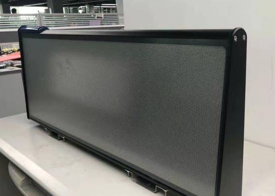 P2.5タクシーのLED表示