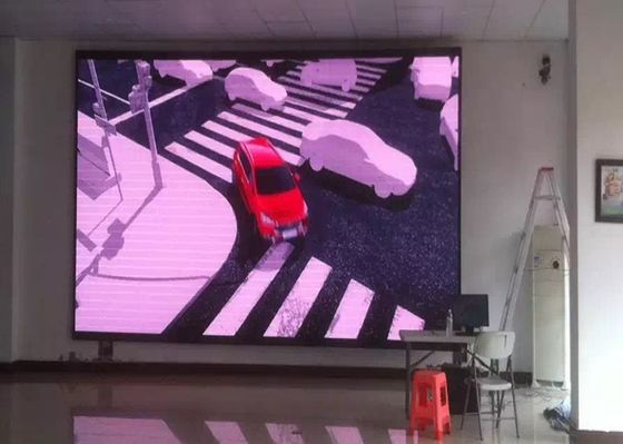 屋内固定設置LEDビデオ ウォール・ディスプレイP2/P3 LEDの屋内広告の表示パネルのLED表示スクリーン
