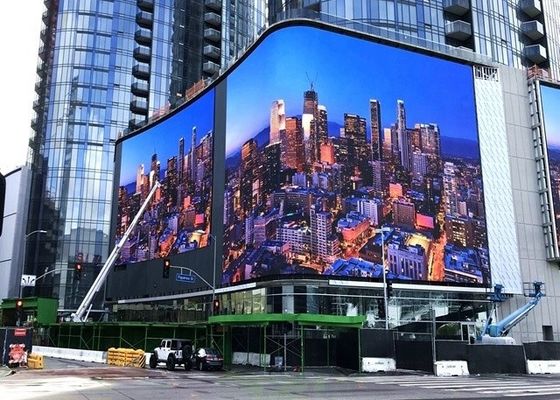 フルカラー 15 ピクセル密度 P8 固定 SMD LEDディスプレイ 屋外広告用掲示板