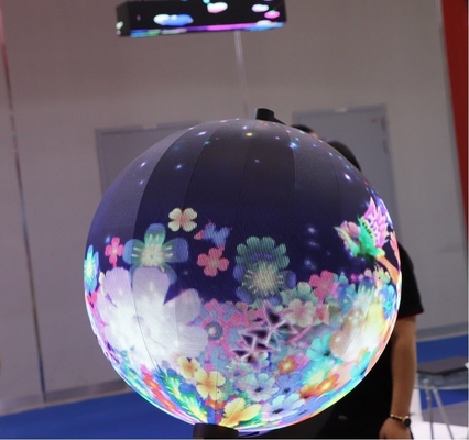 室内 P1.95 スフィア LED スクリーン 800nits HD スクリーン品質 繊細なデザイン