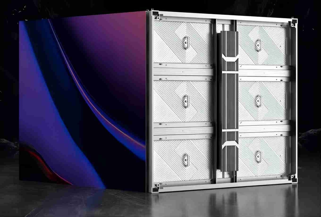 P8 屋外LEDディスプレイ 960X960mm SMD2727 明るさ 6500CD/m2 16ビット 前後メンテナンス